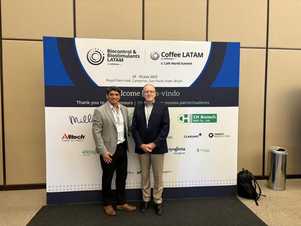Ignacio Moyano com Mark Trimmer, da DunhamTrimmer